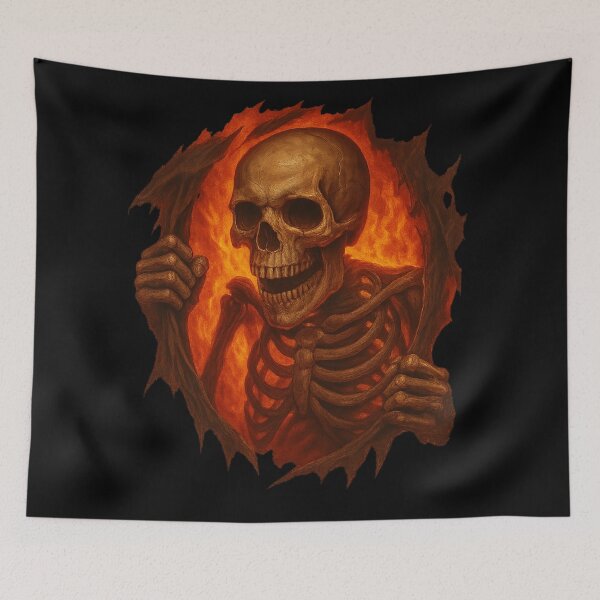 Item preview, Fire Skeleton Breakout designed and sold by No Quarter Collective.