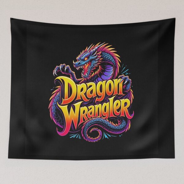 Item preview, Dragon Wrangler designed and sold by Vintage Designs +.
