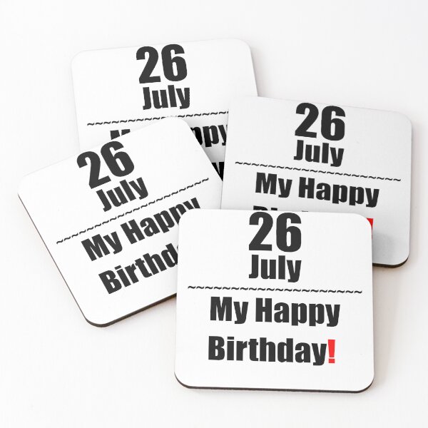 Item preview, 26 July Birthday designed and sold by ariksworld.