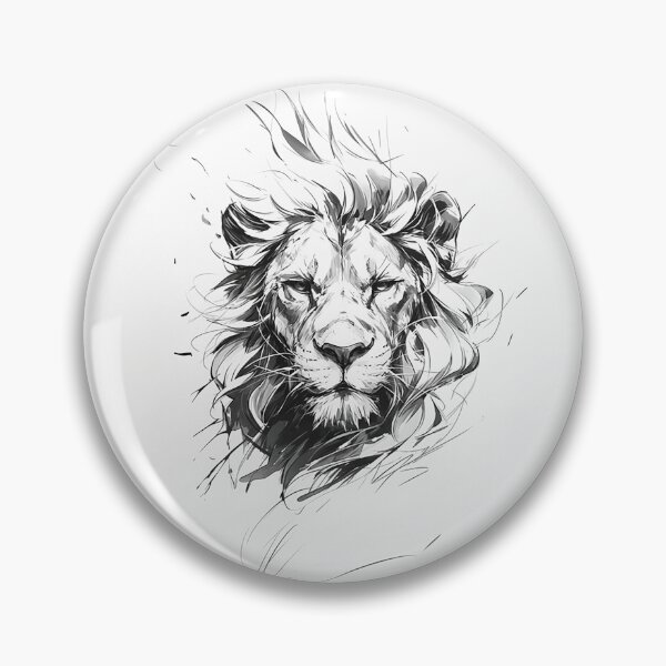 Item preview, Inked Majesty Lion designed and sold by Christian Weiss.