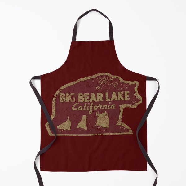 Item preview, Vintage California Big Bear Lake - aged, distressed print. designed and sold by retropetrol.