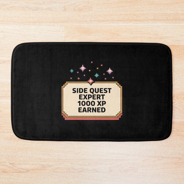 Item preview, Side Quest expert: 1000XP Earned, funny side quest ADHD gaming  designed and sold by NoetherSym.