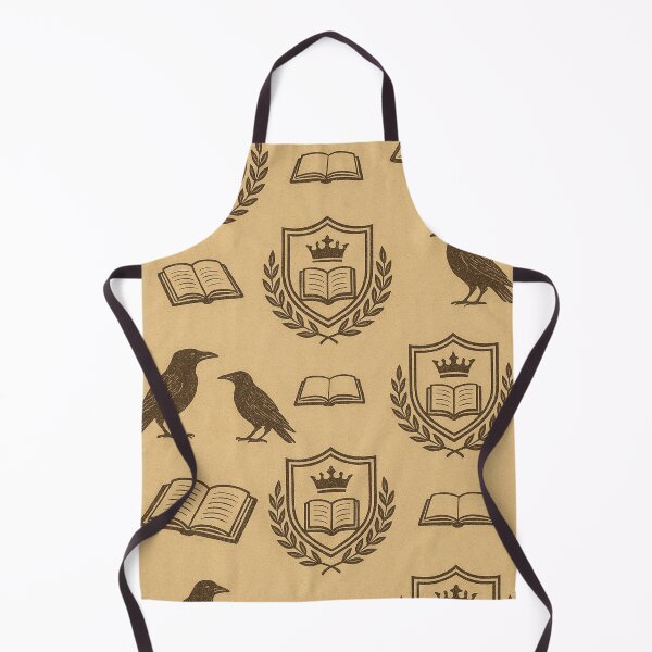 Item preview, Vintage Raven and Books Pattern – Gothic Academia Medieval Crest Design for Phone Cases, Pillows & Home Decor designed and sold by Kyfrixe.