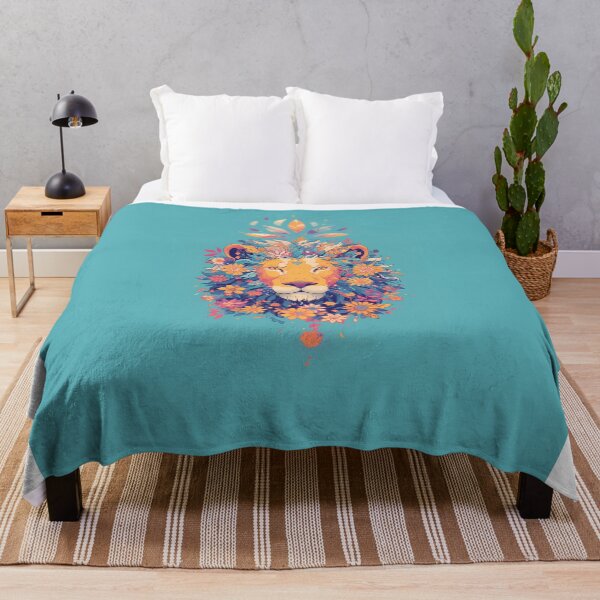 Item preview, Floral Crowned Lion designed and sold by Christian Weiss.