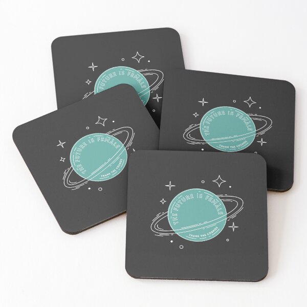 Item preview, The Future is Female, Thank the Cosmos designed and sold by sunnydayco-.
