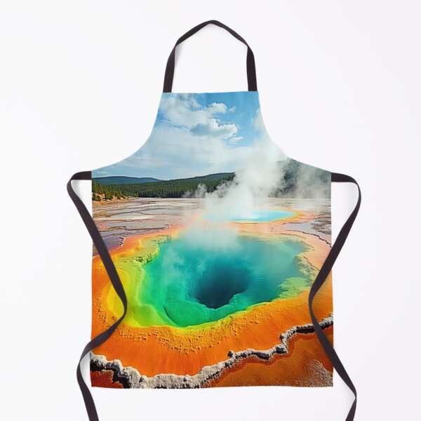 Item preview, Nature's Colorful Hot Spring Art designed and sold by Health And Fitness Posts e-Store.
