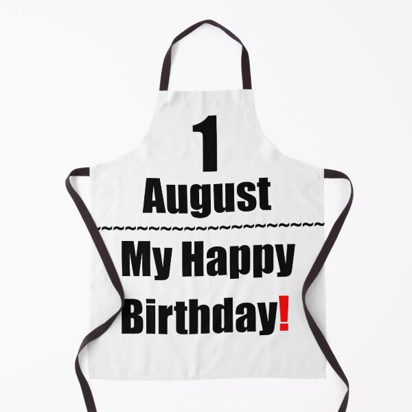 Item preview, 1 August Birthday designed and sold by ariksworld.