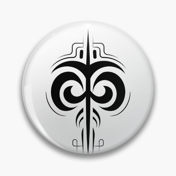 Item preview, Tribal Ram Crest Bold Black Vector Tattoo Symbol designed and sold by NArtdesigns.