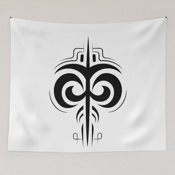 Item preview, Tribal Ram Crest Bold Black Vector Tattoo Symbol designed and sold by NArtdesigns.