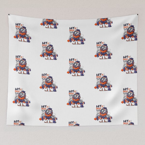 Item preview, Let the Music Play Urban Street Art designed and sold by Colorful-Garden.