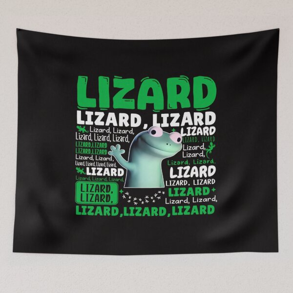 Item preview, Lizard Lizard Lizard Meme, Titok Viral Meme Lizard, Lizard Button Meme  designed and sold by AdrianMakeArts.