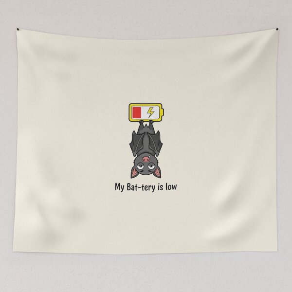 Item preview, Bat-tery Low designed and sold by sassav8.