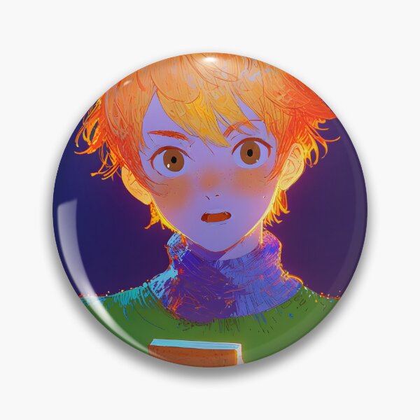 Item preview, Young redhead with surprised expressions designed and sold by Ledsor.
