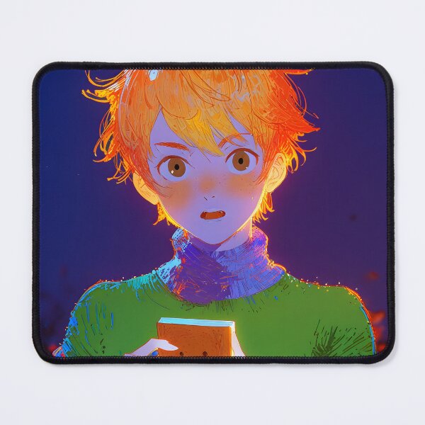 Item preview, Young redhead with surprised expressions designed and sold by Ledsor.