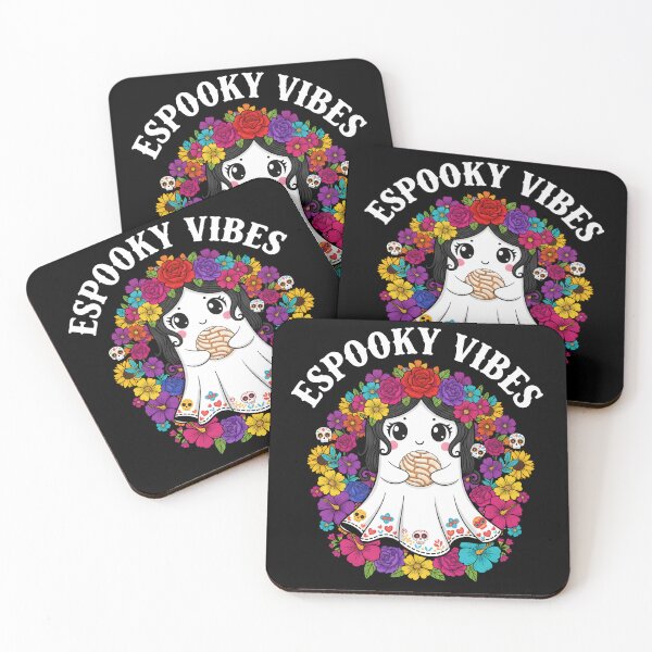 Item preview, Espooky Vibes Cute Fall Spanish Halloween Mexican Ghost designed and sold by DesignsByAnett.