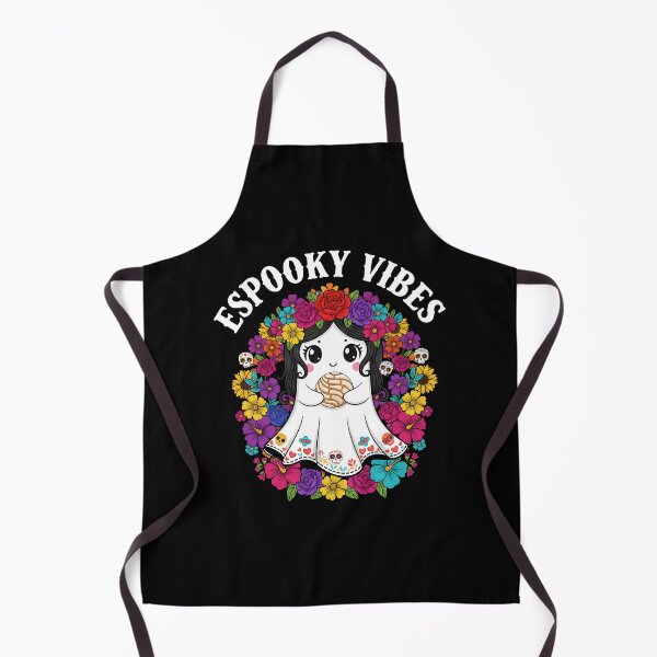 Item preview, Espooky Vibes Cute Fall Spanish Halloween Mexican Ghost designed and sold by DesignsByAnett.