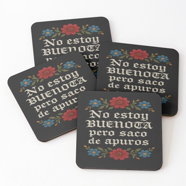 Item preview, “No estoy buenota pero saco de apuros” Chingona Embroidered-Style Shirt designed and sold by ChingonaThreads.