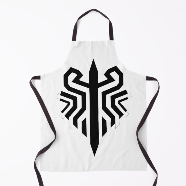 Item preview, Geometric Tribal Shield Bold Black Vector Emblem with Spear Point designed and sold by NArtdesigns.