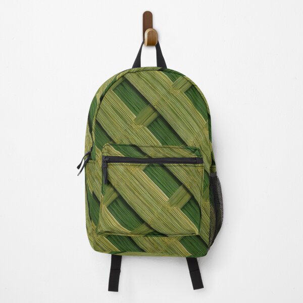 Item preview, Palm Weave Ankara – African Print Basket Lattice Pattern in Green & Sand designed and sold by Cultradesign.