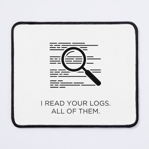 Item preview, I Read Your Logs T-Shirt - Funny Blue Team & SOC Analyst Gift designed and sold by Pingi-shop.