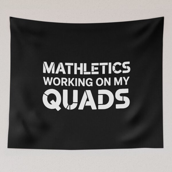 Item preview, Mathletics Working On My Quads designed and sold by Redgiant87x.