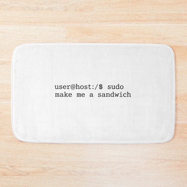 Item preview, Sudo Make Me A Sandwich T-Shirt - Funny Linux Admin & Coder Gift designed and sold by Pingi-shop.
