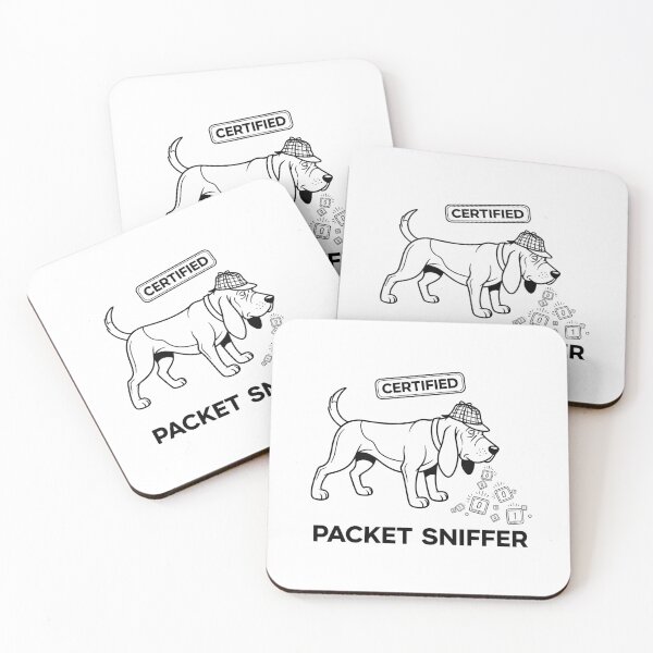 Item preview, Certified Packet Sniffer T-Shirt - Funny Network Analyst & Wireshark Gift designed and sold by Pingi-shop.