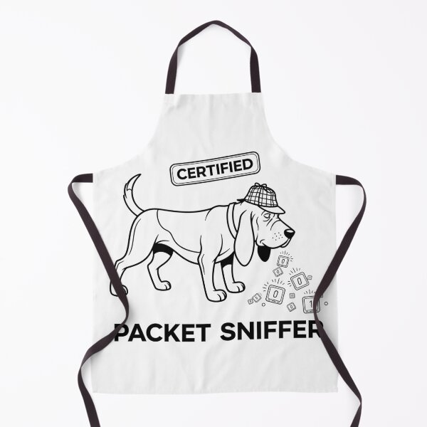 Item preview, Certified Packet Sniffer T-Shirt - Funny Network Analyst & Wireshark Gift designed and sold by Pingi-shop.