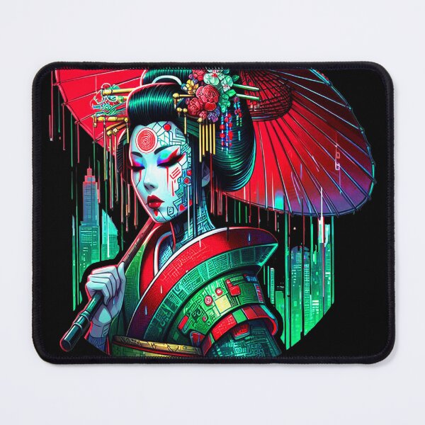 Item preview, Futuristic geisha in cyberpunk kimono fashion designed and sold by FLIP-original.