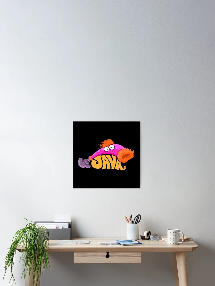 Thumbnail 2 of 3, Poster, Java! designed and sold by UzzyWorks.