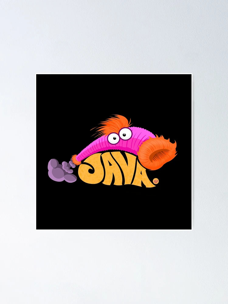 Thumbnail 1 of 3, Poster, Java! designed and sold by UzzyWorks.
