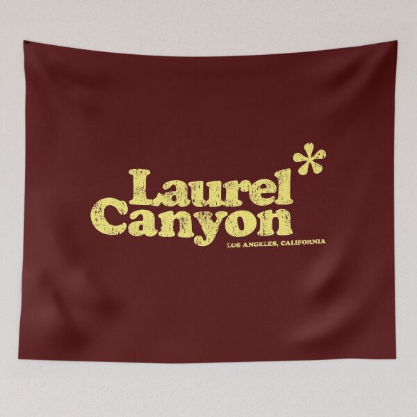 Item preview, Vintage Laurel Canyon Jasmine flower 1970's - sun yellow print designed and sold by retropetrol.