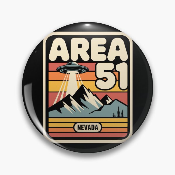 Item preview, Area 51 Nevada UFO designed and sold by Traveldrawings.