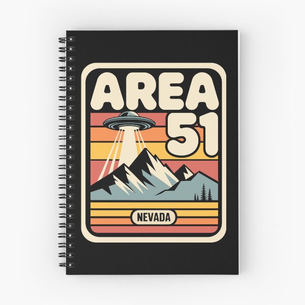 Item preview, Area 51 Nevada UFO designed and sold by Traveldrawings.