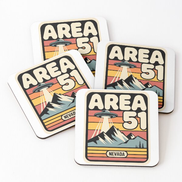 Item preview, Area 51 Nevada UFO designed and sold by Traveldrawings.