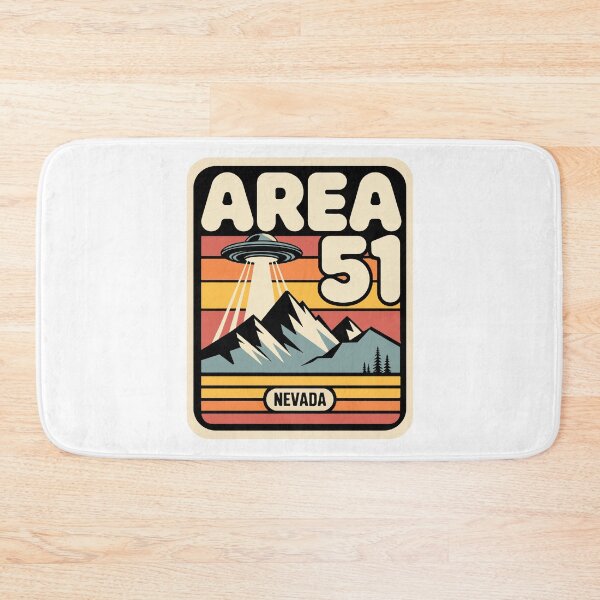 Item preview, Area 51 Nevada UFO designed and sold by Traveldrawings.