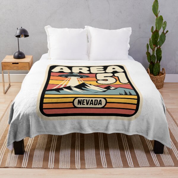 Item preview, Area 51 Nevada UFO designed and sold by Traveldrawings.