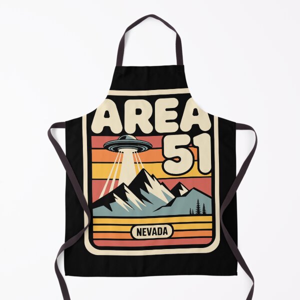 Item preview, Area 51 Nevada UFO designed and sold by Traveldrawings.