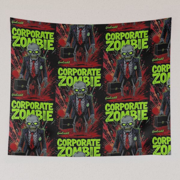 Item preview, Corporate Zombie Anti Hustle Artwork designed and sold by GrindLess68.