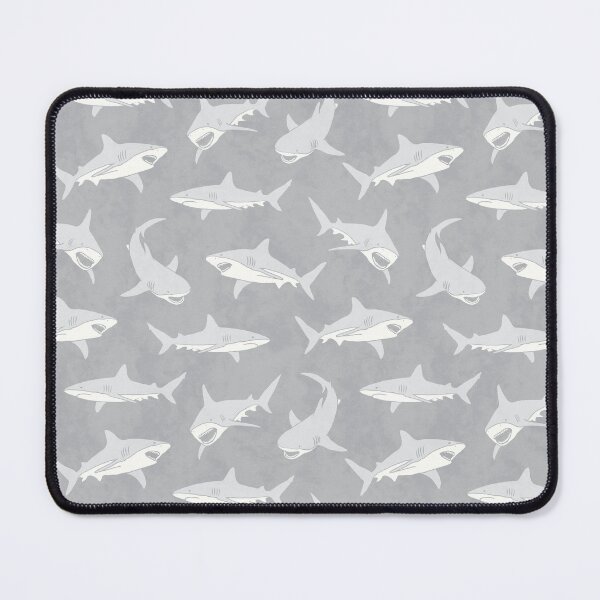 Item preview, Sharks - Great White Sharks - Grey designed and sold by littlearrow.