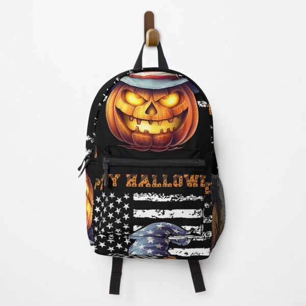 Item preview, Happy Halloween patriotic pumpkin USA design designed and sold by CleanDecor.