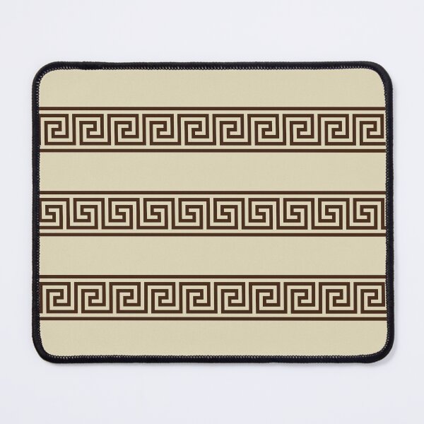 Item preview, Greek Key Triple Row Pattern on Beige designed and sold by Love, Amy.