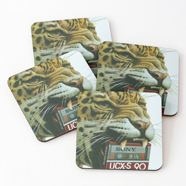Item preview, Tigre con cinta de anuncio de Sony 1982, Vintage designed and sold by MojoPrint.