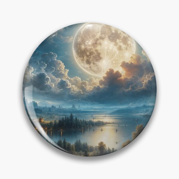 Item preview, Moonlit Scape designed and sold by Digital Imaginings.