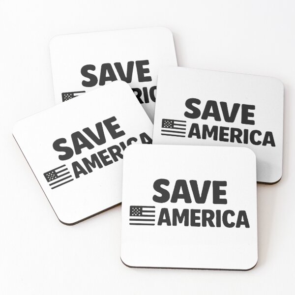 Item preview, Save America (white) designed and sold by FreeOurPeople.