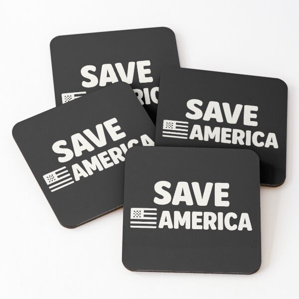 Item preview, Save America (black) designed and sold by FreeOurPeople.