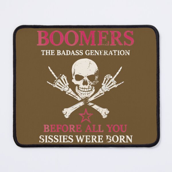 Item preview, Boomer Generation Rock On Skull | PERFECT GIFT FOR YOU AND FRIENDS designed and sold by MarcMeyle.