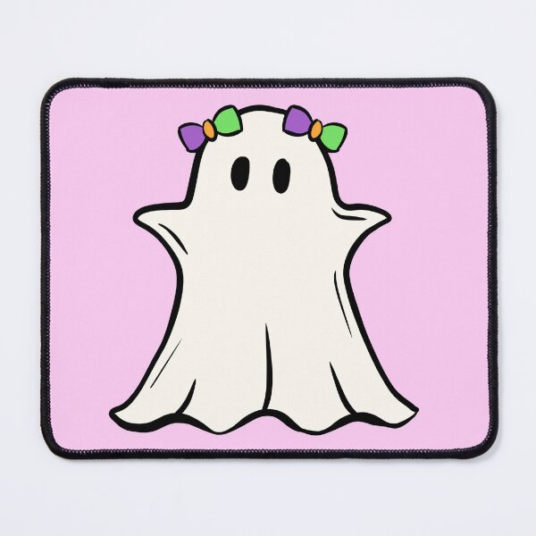 Item preview, Cute Ghost with Bows designed and sold by clawinyourback.