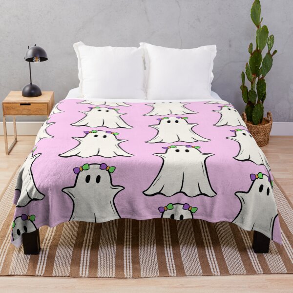 Item preview, Cute Ghost with Bows designed and sold by clawinyourback.