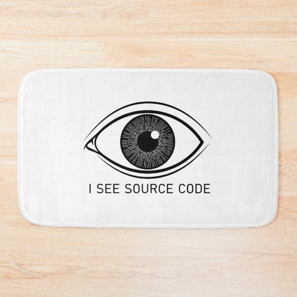 Item preview, I See Source Code T-Shirt - Funny Programmer & Developer Humor Gift designed and sold by Pingi-shop.
